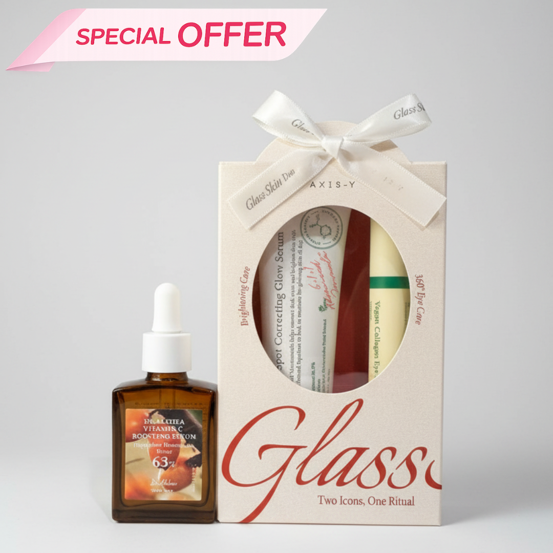 Duo Éclat & Glass Skin – Dr.Althea Vitamin C Boosting Serum 63% + AXIS-Y Glass Skin Duo Set