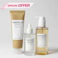 Pack Routine Complète Centella – SKIN1004 Ampoule Foam 130ml + Capsule Ampoule + Light Cleansing Oil 300ml