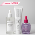 Pack Éclat & Peau Repulpée – Skin1004 Centella Tone Brightening Ampoule + Dr.Althea 345 Relief Cream + EQQUALBERRY Bakuchiol Plumping Serum